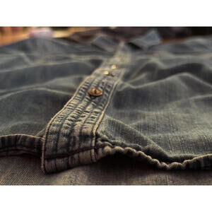 Denim Van’s LS Button Up